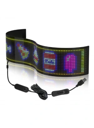 12x60 cm LF-1696 Büyük Boy Telefon Kontrollü | Kumandalı | Esnek 10W LED Matrix Panel